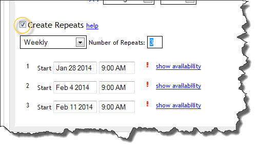 Image:Restricting Services to particular Days: Part 2